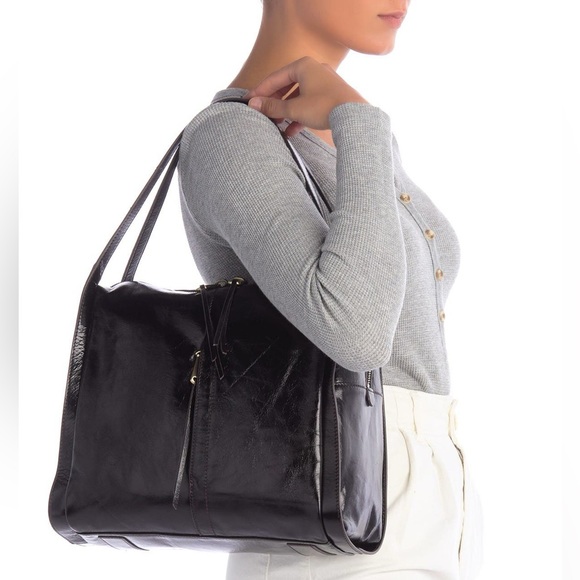 HOBO Century RARE Black Leather Hobo Bag - Picture 2 of 13